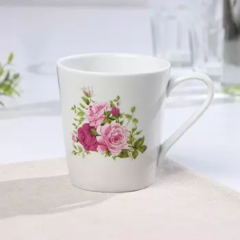 Кружка фарфоровая «Маркиза», 300 мл