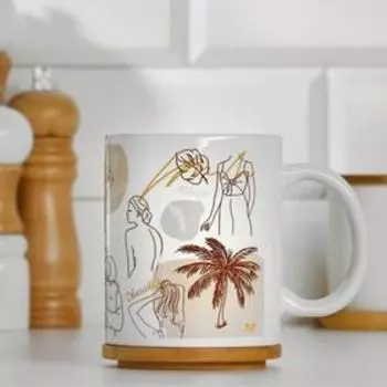 Кружка керамическая «Мечтай. Твори. Люби», 320 мл