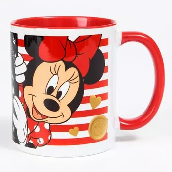 Кружка керамическая детская, сублимация, 350 мл, Минни Маус МИКС