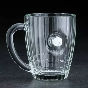 Кружка пивная «Непробиваемая», стекло, 500 мл