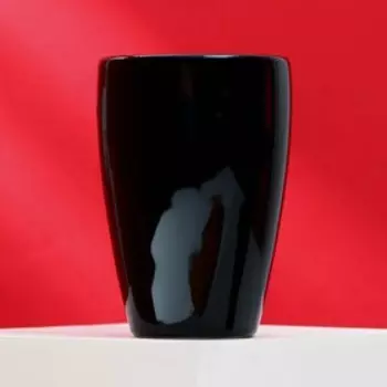 Кружка «Пей до дна» черная, 290 мл