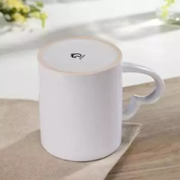 Кружка под сублимацию Доляна «Лав стори», 320 мл, керамика, белая