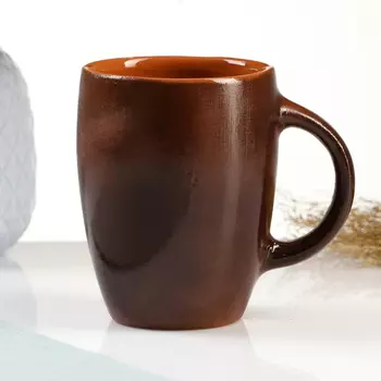 Кружка "Праздничная" 0,4л / 11,5х9,5см, былина