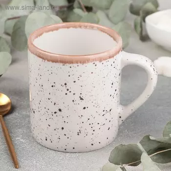 Кружка фарфоровая Punto bianca, 350 мл