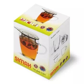 Кружка с ситечком Simax, 350 мл