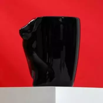 Кружка чайная керамическая «Силуэт», 320 мл, 18+