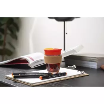 Кружка Smart Solutions Jaunt, 360 мл, цвет красный