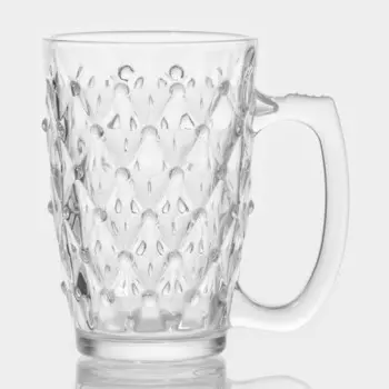 Кружка стеклянная «Афродита», 350 мл