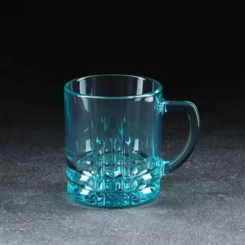 Кружка «Бирюза», стеклянная, 300 мл