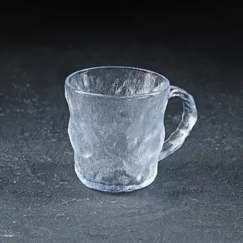 Кружка стеклянная Доляна «Бланш», 250 мл, цвет прозрачный