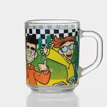 Кружка стеклянная «Влад А4. Влад и компания», 230 мл
