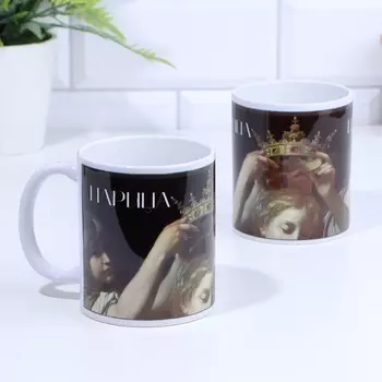 Кружка чайная керамическая "Царица" 320 мл,