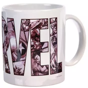 Кружка сублимация, 350 мл "Marvel", Мстители