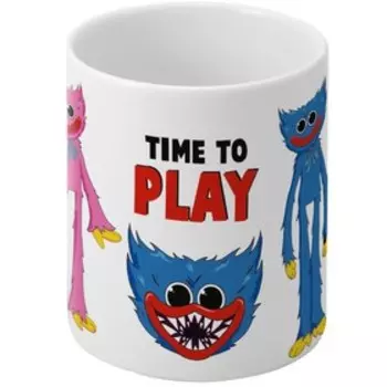 Кружка сублимация, 350 мл "Time to play", Монстр