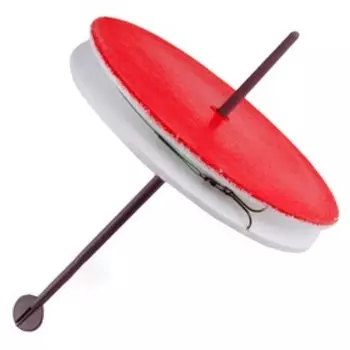 Кружок рыболовный, пенопласт, оснащенный: леска, поводок ,тройник, груз, d=150 мм