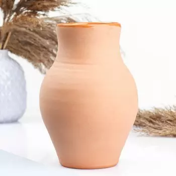 Крынка Борисовская керамика «Классика», 1 л, бежевая