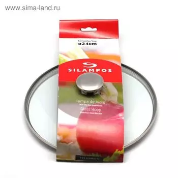 Крышка для кастрюли Silampos, стекло, 24 см