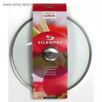Крышка для кастрюли Silampos, стекло, 28 см