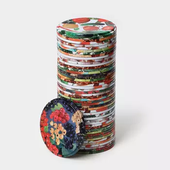 Крышка для консервирования «Москвичка», СКО-82 мм, упаковка 50 шт.