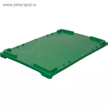 Крышка для ящиков 600x400 зеленая морозостойкая