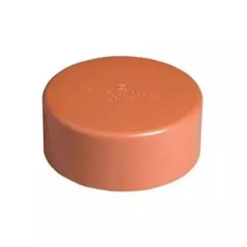 Крышка канализационная Ostendorf KGK, наружная, на гладкий конец трубы, d=110 мм, 220630