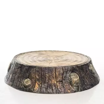 Крышка люка "Спил дуба" малая, 83х82х17см