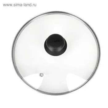 Крышка низкая с паровыпуском Regent inox, d= 30 см