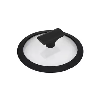 Крышка Regent inox, силиконовый ободок, d=28 см