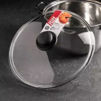 Крышка стеклянная безободковая Basic, d=30 см