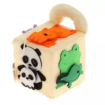 Кубик «Бизикубик.Чей малыш», МИКС