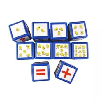 Кубики «Арифметика», 12 элементов, 5.5 см