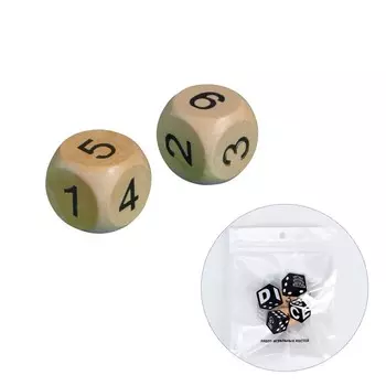 Кубики игральные «Время игры», 22 см, 2 шт.