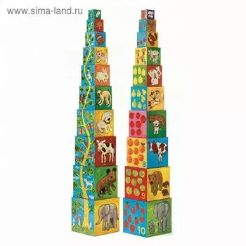 Кубики-пирамида «Мои друзья»