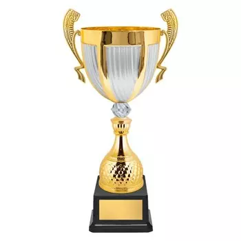 Кубок, наградная фигура, золото, пластик, 47,5 см.