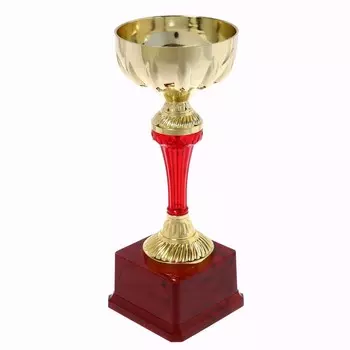Кубок 133C, наградная фигура, золото, подставка пластик, 19 7,5 7,3 см.