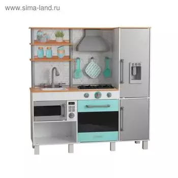 Кухня игровая «Гурман-шеф», цвет серый