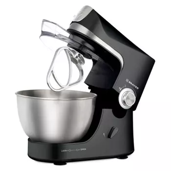 Кухонная машина BRAYER 1500BR, 1300 Вт, 4,5 л, 10 скоростей