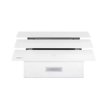 Кухонная вытяжка HOMSair VERTICAL 60, 25 м2, 3 режима, белый