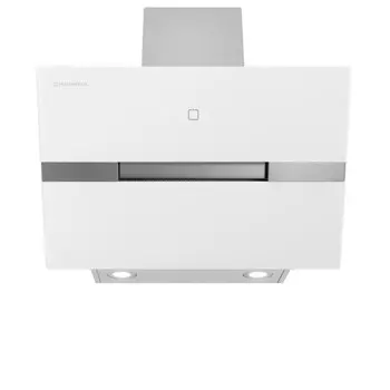 Кухонная вытяжка MAUNFELD Mersey 50, 1050 м3/ч, 3 режима, белый/вставка сатин