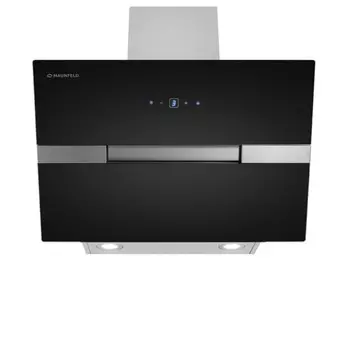 Кухонная вытяжка MAUNFELD Mersey 50, 1050 м3/ч, 3 режима, черный/вставка сатин