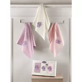 Кухонные полотенца вафельные FREZYA, размер 40x60 см