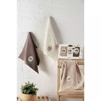 Кухонные полотенца вафельные SANTE, размер 40x60 см