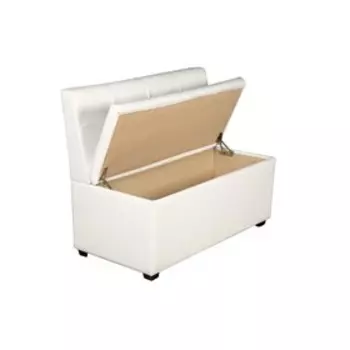 Кухонный диван прямой «Уют - 1», 1000550830 мм, цвет белый