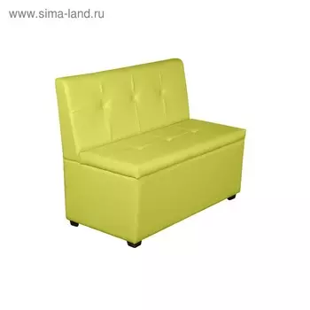 Кухонный диван прямой «Уют - 1», 1000550830 мм, цвет лайм