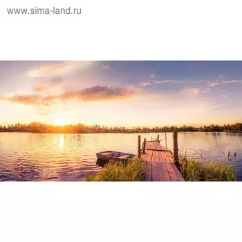 Кухонный фартук 1200х600 мм, закалённое стекло 4 мм, 4 отверстия под крепёж, цвет АРТ178