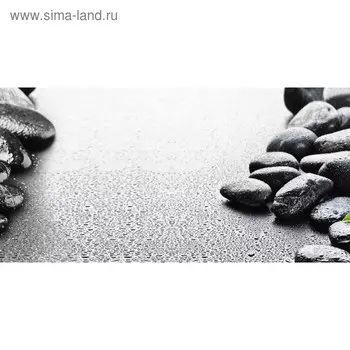 Кухонный фартук 1200х600 мм, закалённое стекло 4 мм, 4 отверстия под крепёж, цвет АРТ53