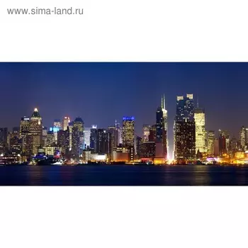 Кухонный фартук 1200х600 мм, закалённое стекло 4 мм, 4 отверстия под крепёж, цвет ГО0046