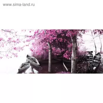 Кухонный фартук 1400х600 мм, закалённое стекло 4 мм, 6 отверстий под крепёж, цвет АРТ5