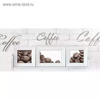 Кухонный фартук 1400х600 мм, закалённое стекло 4 мм, 6 отверстий под крепёж, цвет АРТ965