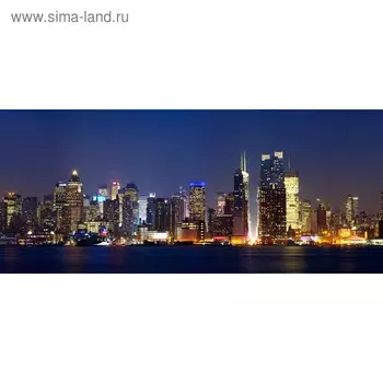 Кухонный фартук 1400х600 мм, закалённое стекло 4 мм, 6 отверстий под крепёж, цвет ГО0046